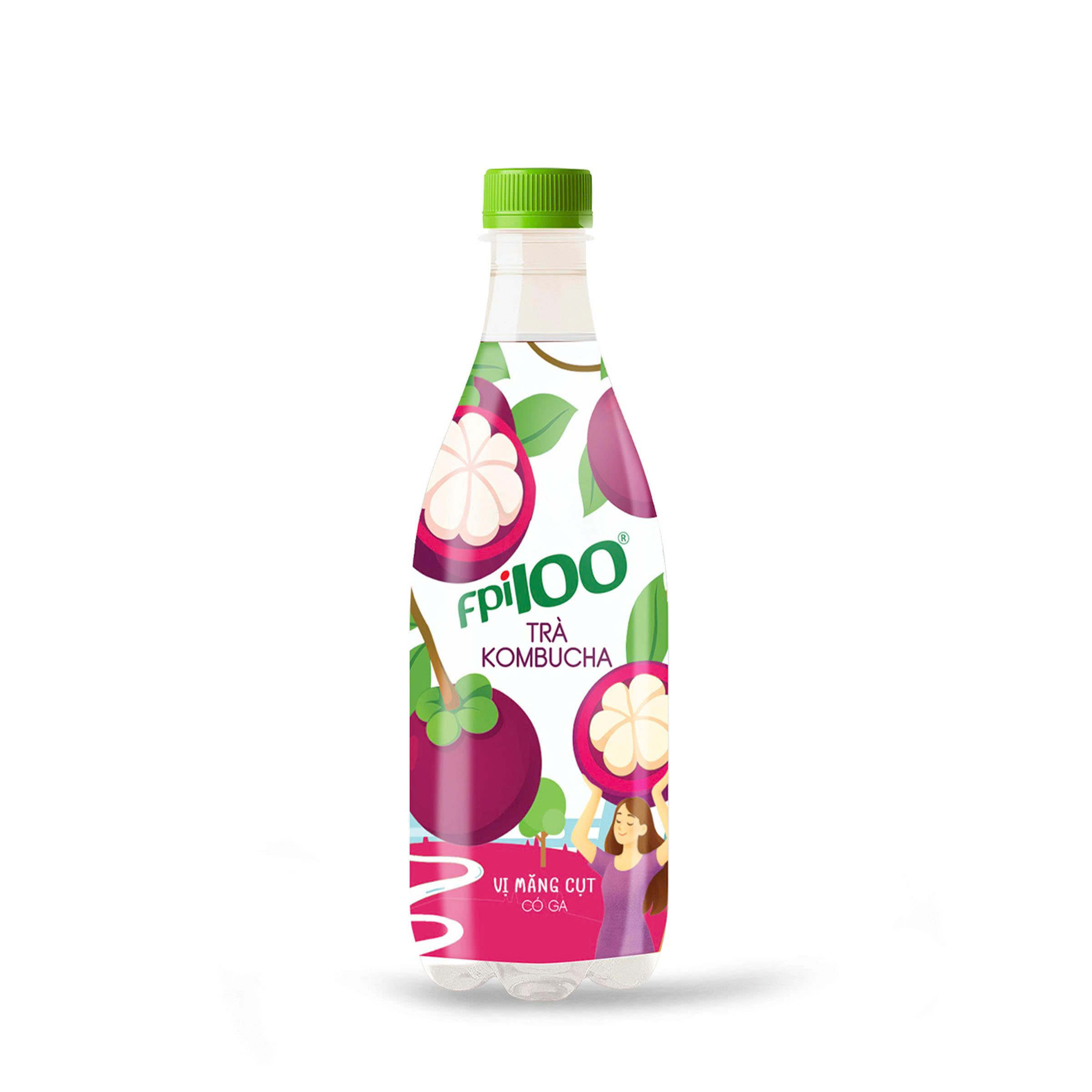 Trà Kombucha FBI100 vị măng cụt
