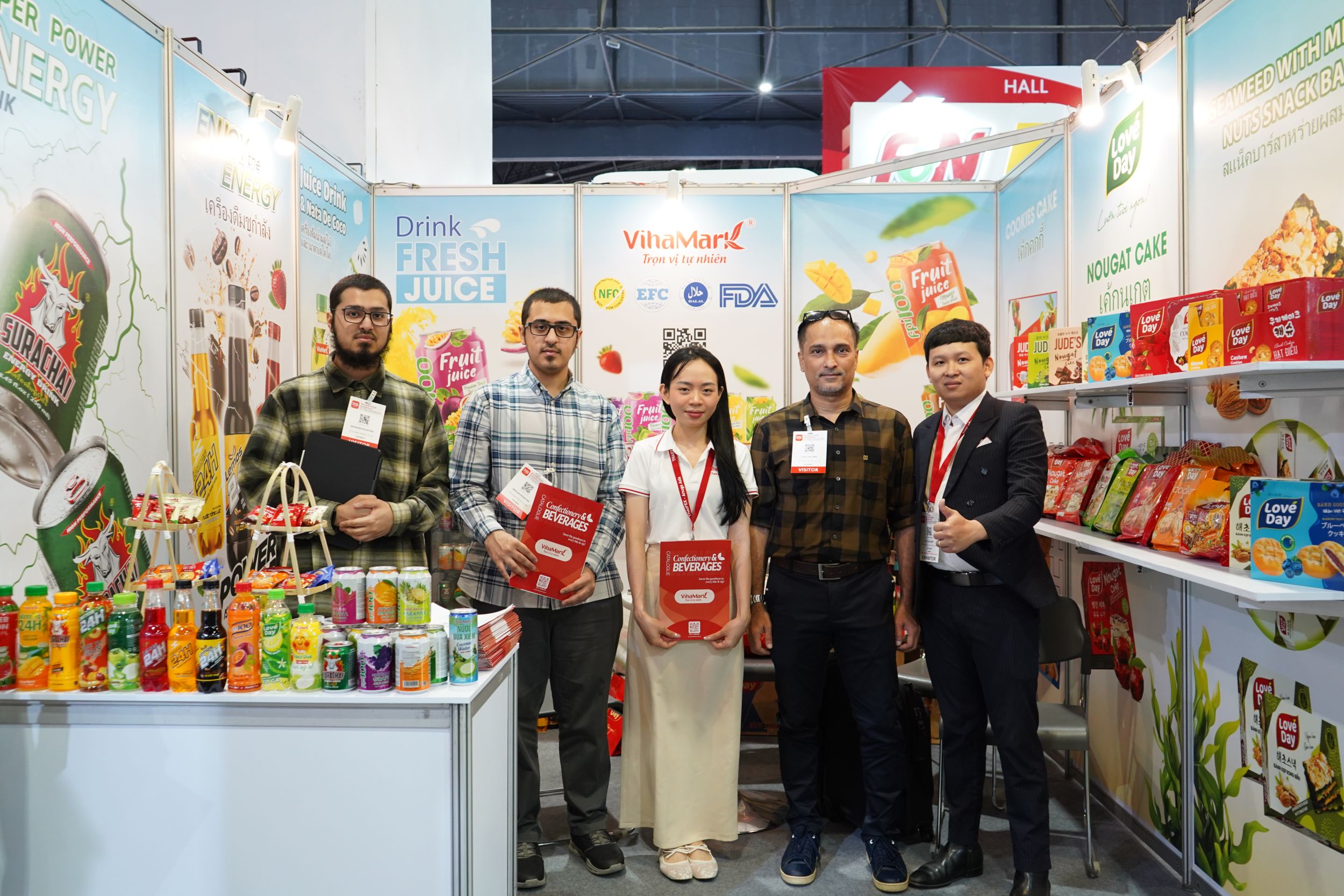 VIHAMARK TỰ HÀO THAM GIA HỘI CHỢ TRIỂN LÃM QUỐC TẾ THAIFEX – ANUGA ASIA 2025