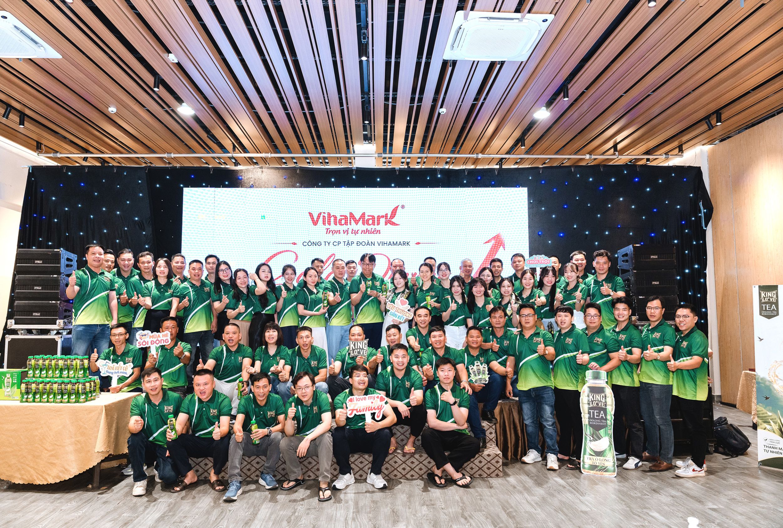 Lễ ra mắt sản phẩm Trà Oolong Tổ Yến KingLove 2026 của Vihamark